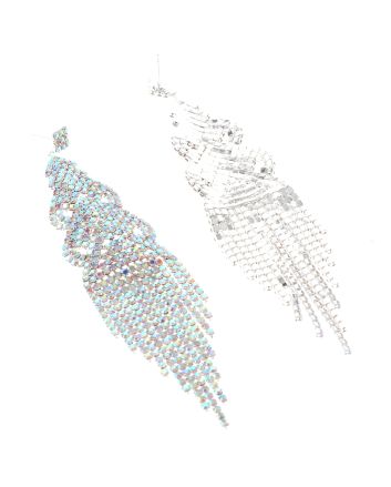 Long Chandelier Rhinestone Earring