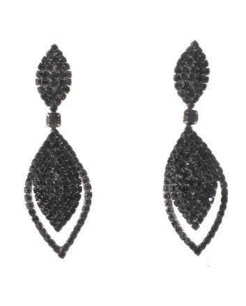 Rhinestone Drop Post Earrings