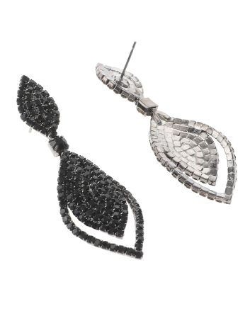 Rhinestone Drop Post Earrings