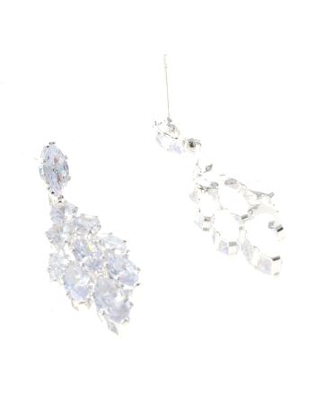 Rhinestone Drop Post Earrings