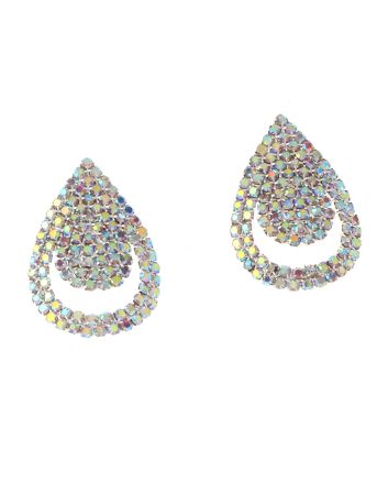 Rhinestone Drop Earrings