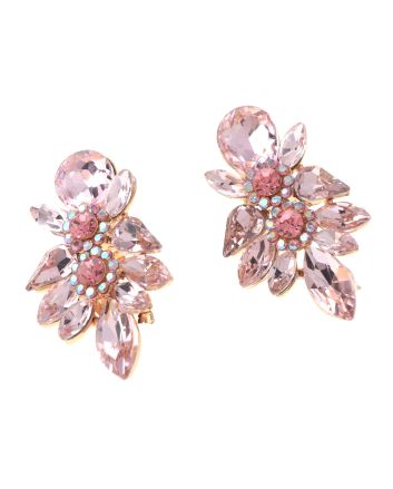 Crystal Clip-On Earrings