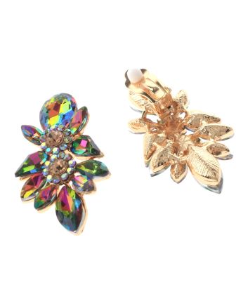 Crystal Clip-On Earrings