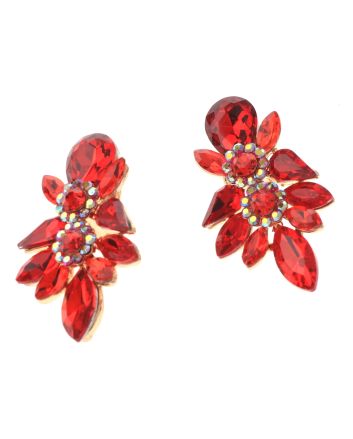 Crystal Clip-On Earrings