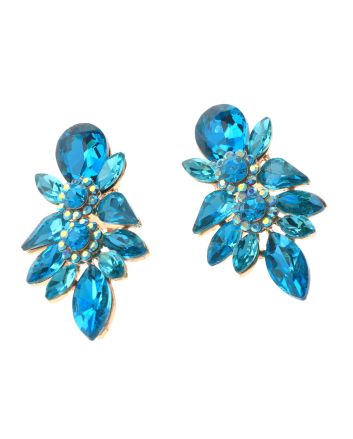 Crystal Clip-On Earrings