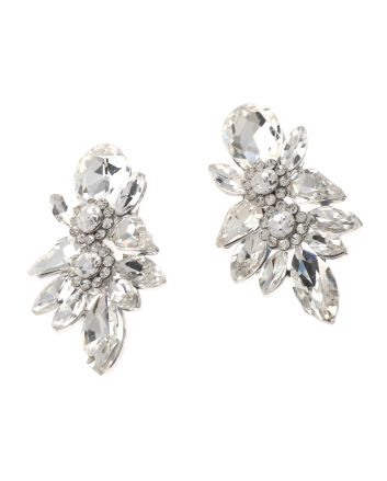 Crystal Clip-On Earrings