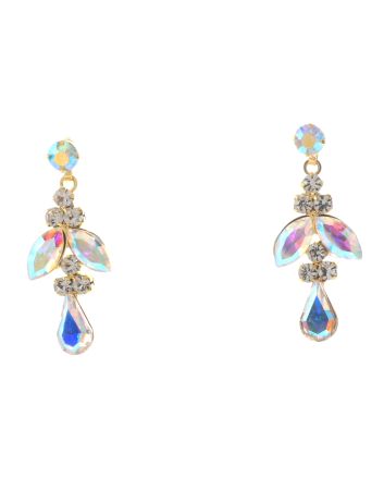 Rhinestone Post Earrings