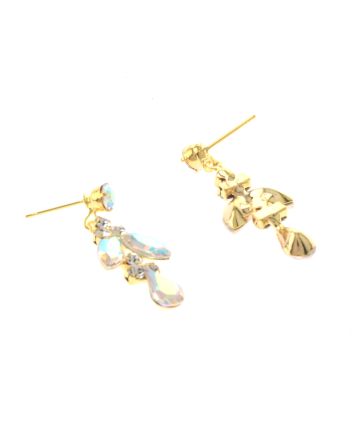 Rhinestone Post Earrings