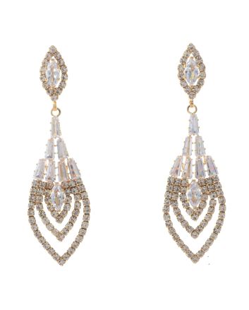 Cubic Zirconia Post Earrings