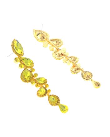 Rhinestone Post Earrings