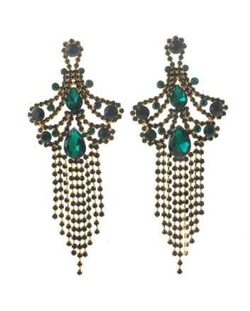 Crystal Chandelier Post Earrings