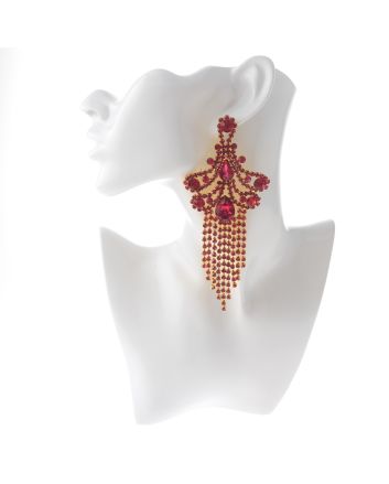 Crystal Chandelier Post Earrings
