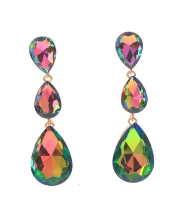 Crystal Rhinestone Drop Earrings