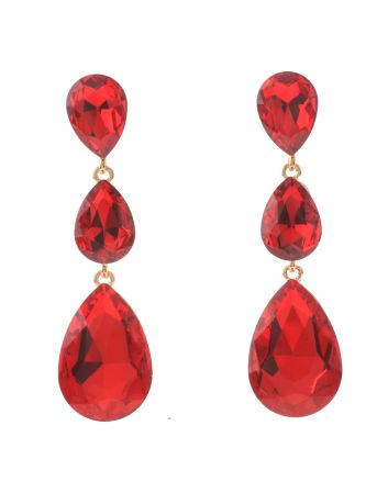 Crystal Rhinestone Drop Earrings