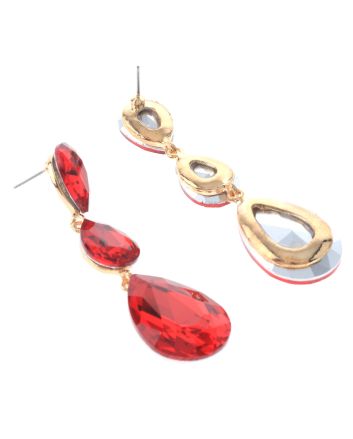Crystal Rhinestone Drop Earrings