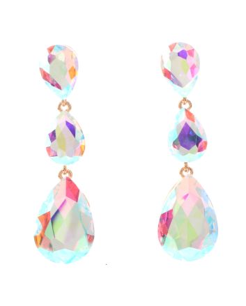 Crystal Rhinestone Drop Earrings