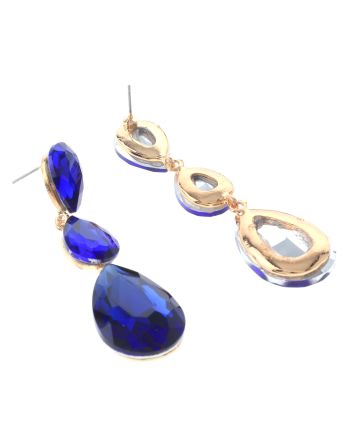 Crystal Rhinestone Drop Earrings
