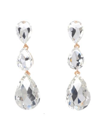 Crystal Rhinestone Drop Earrings