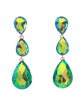 Crystal Rhinestone Drop Earrings