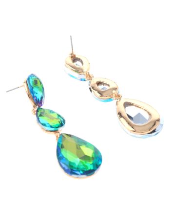 Crystal Rhinestone Drop Earrings
