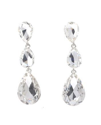 Crystal Rhinestone Drop Earrings