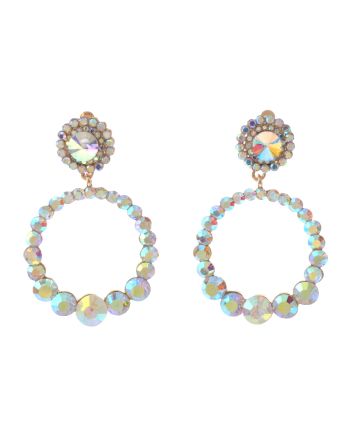 Crystal Clip-On Earrings