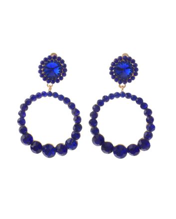 Crystal Clip-On Earrings