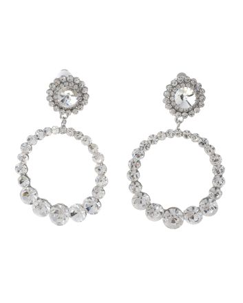 Crystal Clip-On Earrings