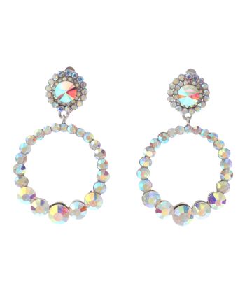 Crystal Clip-On Earrings