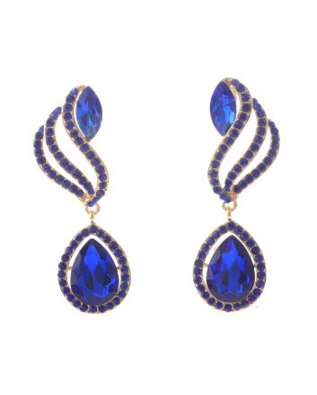 Crystal Post Earrings