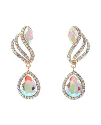 Crystal Post Earrings
