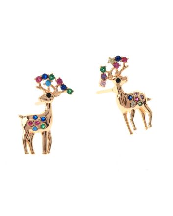 Gold Plated Stud Earrings