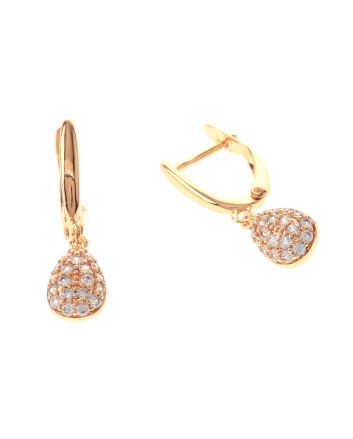 Gold Plated Drop Earrings