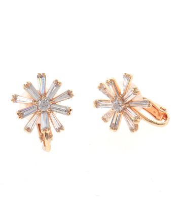 Gold Plated Clip On Earrings