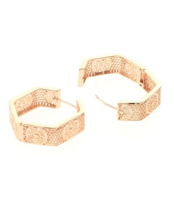 Gold Plated Hoop Earrings