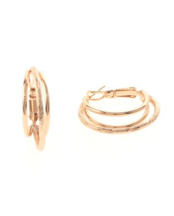Gold Plated Hoop Earrings