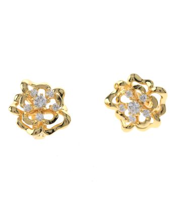 Gold Plated Stud Earrings