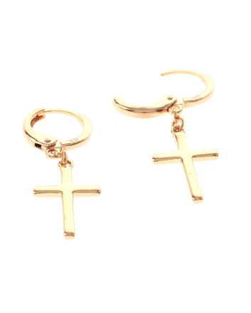 Gold Plated Drop Earrings