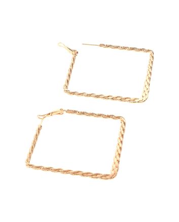 Gold Plated Hoop Earrings