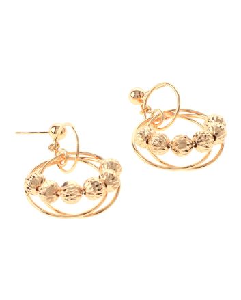 Gold Plated Drop Earrings