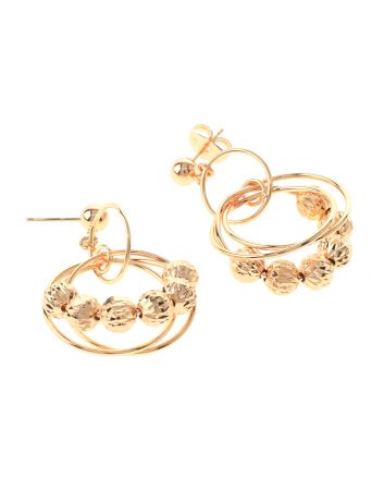 Gold Plated Drop Earrings