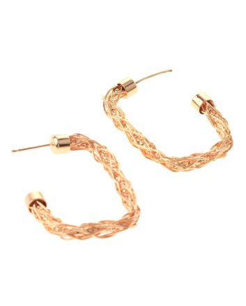 Gold Plated Hoop Earrings