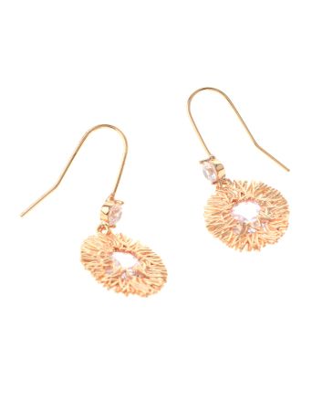 Gold Plated Drop Earrings