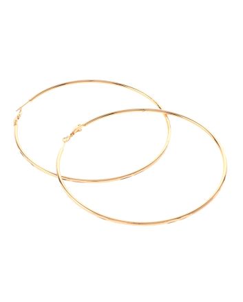 Gold Plated Hoop Earrings