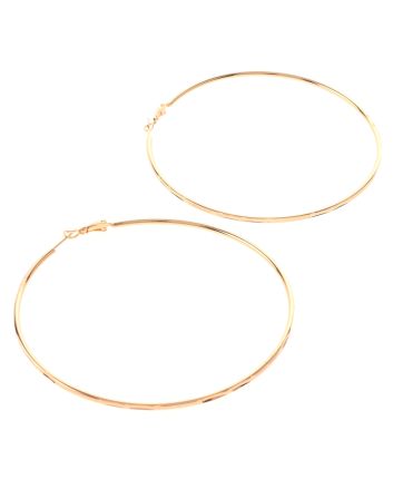 Gold Plated Hoop Earrings