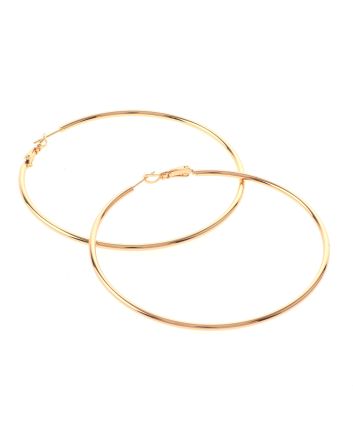 Gold Plated Hoop Earrings