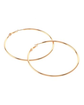 Gold Plated Hoop Earrings