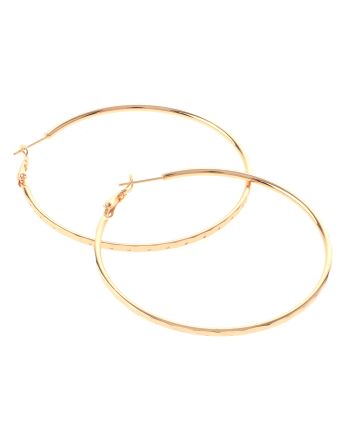 Gold Plated Hoop Earrings