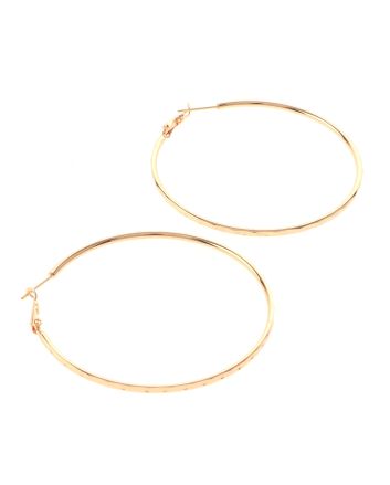 Gold Plated Hoop Earrings