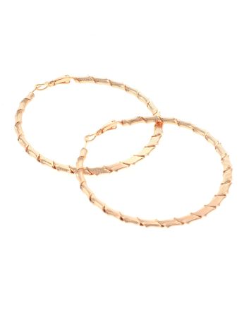 Gold Plated Hoop Earrings